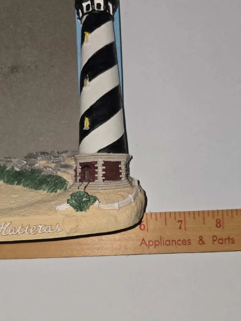 Cape Hatteras Lighthouse Nautical Blue Photo Frame
